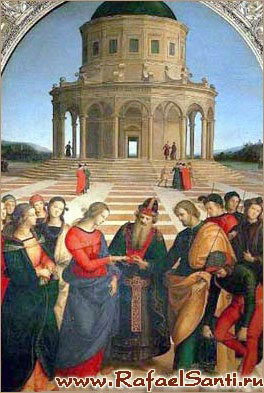 Обручение Марии. Рафаэль